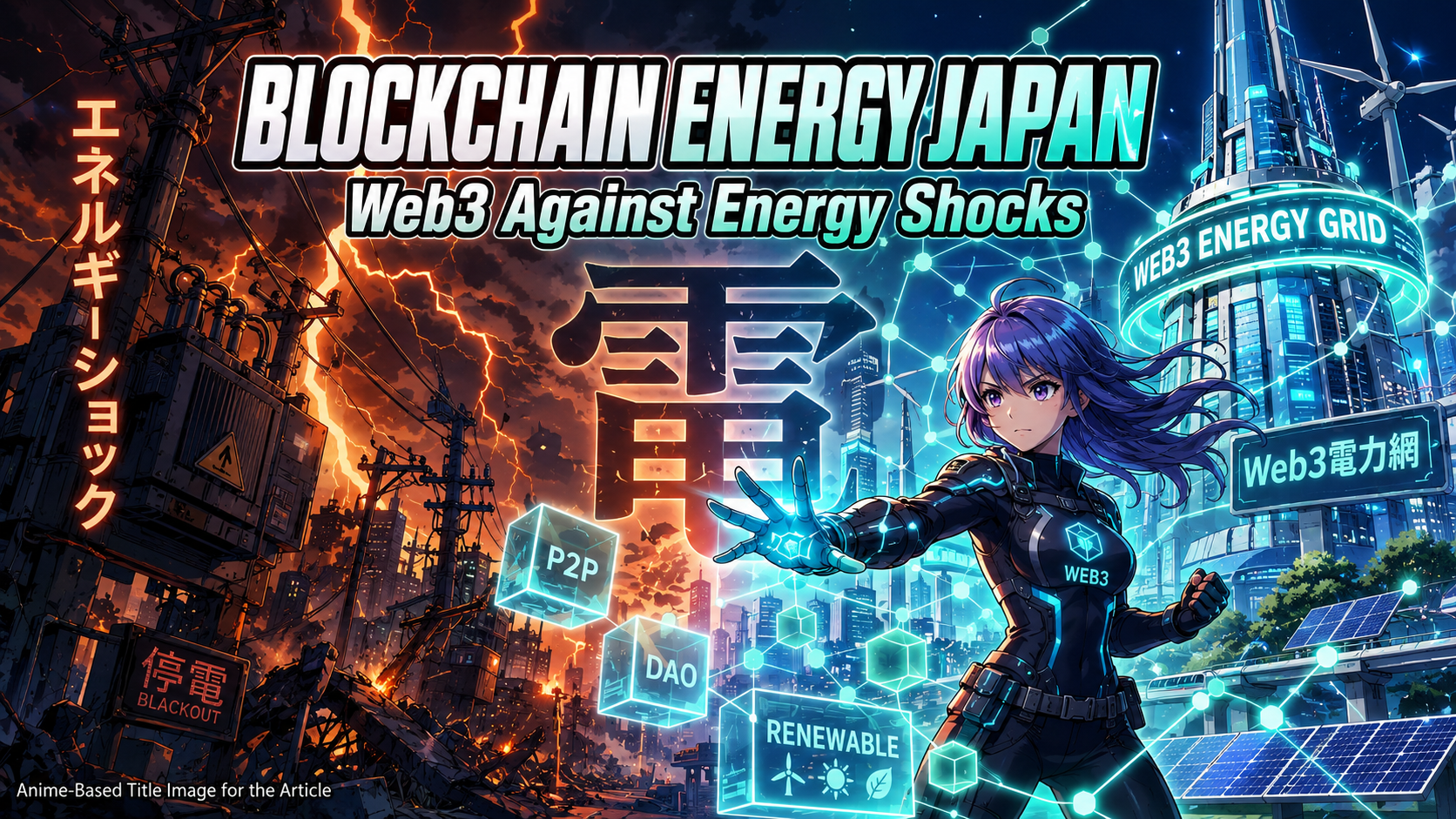 Blockchain Energy Japan: Web3 Against Energy Shocks