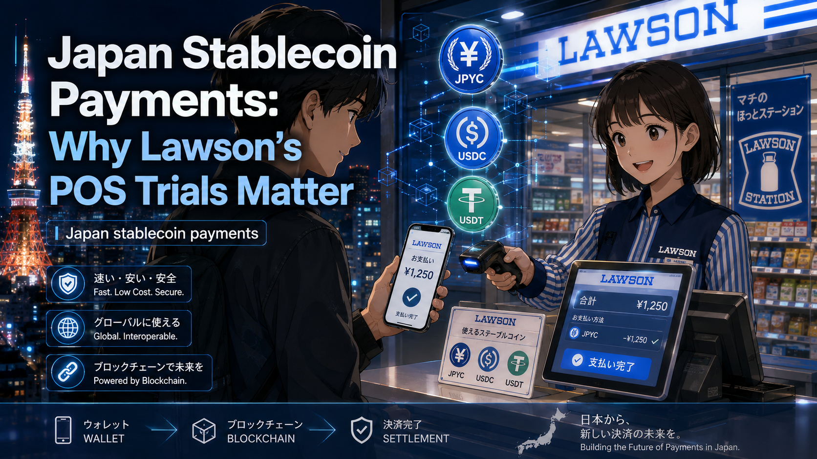Japan Stablecoin Payments: Why Lawson’s POS Trials Matter