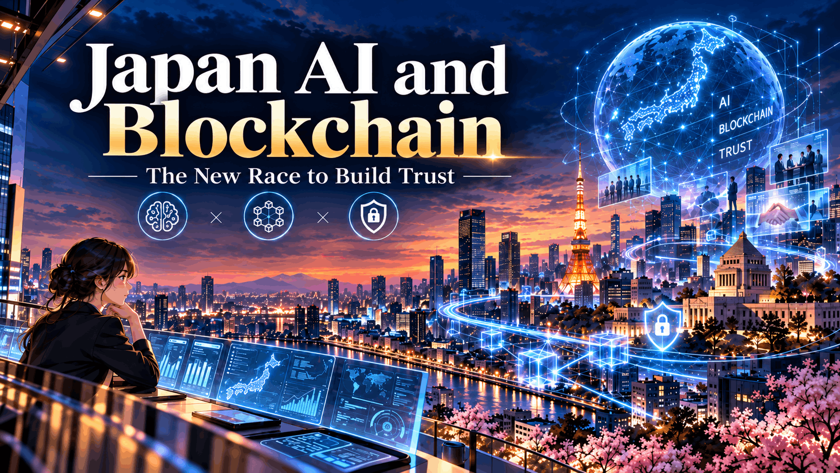 Japan AI and Blockchain: The New Race to Build Trust