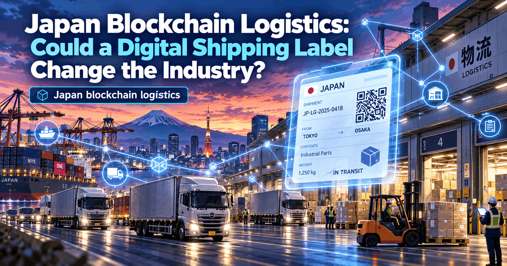Japan Blockchain Logistics: Bit Waybill
