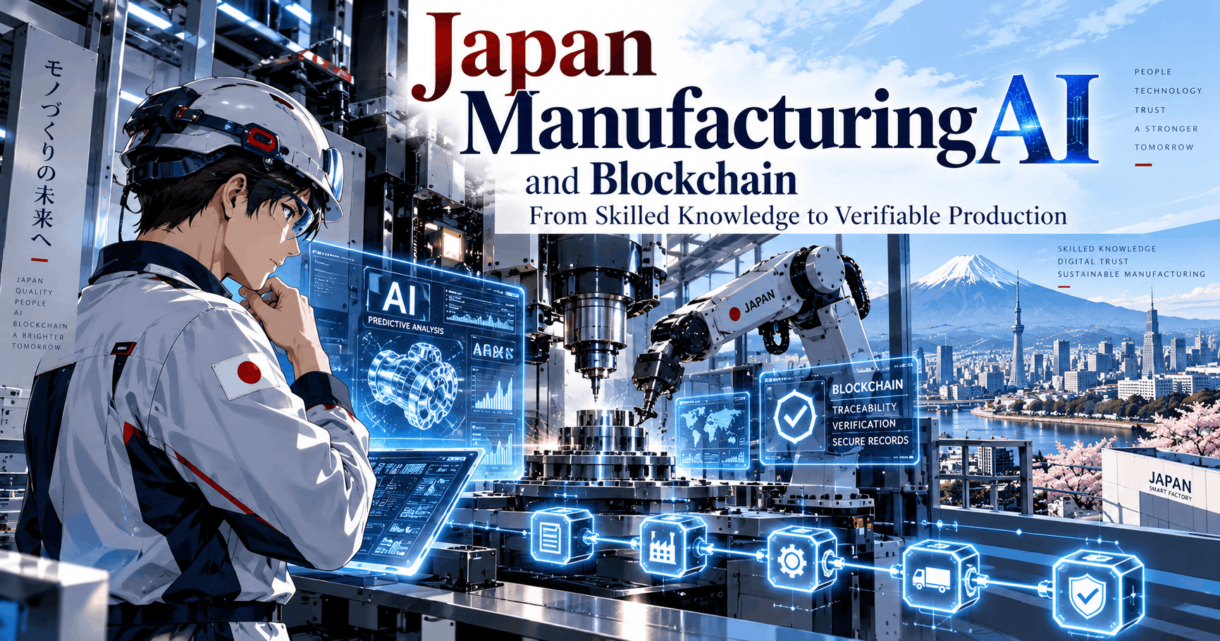 Japan Manufacturing AI: Skills and Blockchain